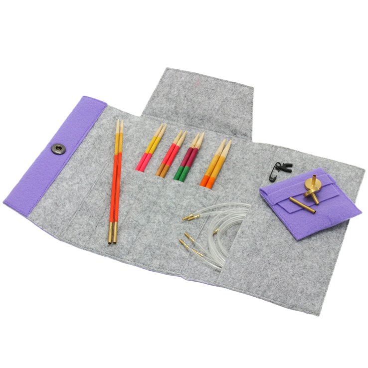 Lana Grossa Nadel-Set Ayurveda (Lila)