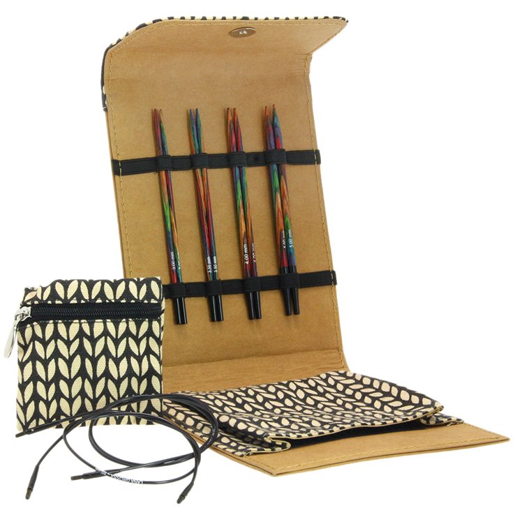 Lana Grossa Nadel-Set Design-Holz Multicolor Klein (Braun)