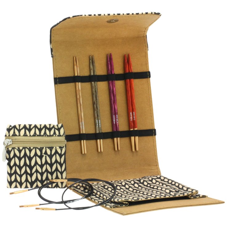 Lana Grossa Nadel-Set Design-Holz Signal Klein (Braun)