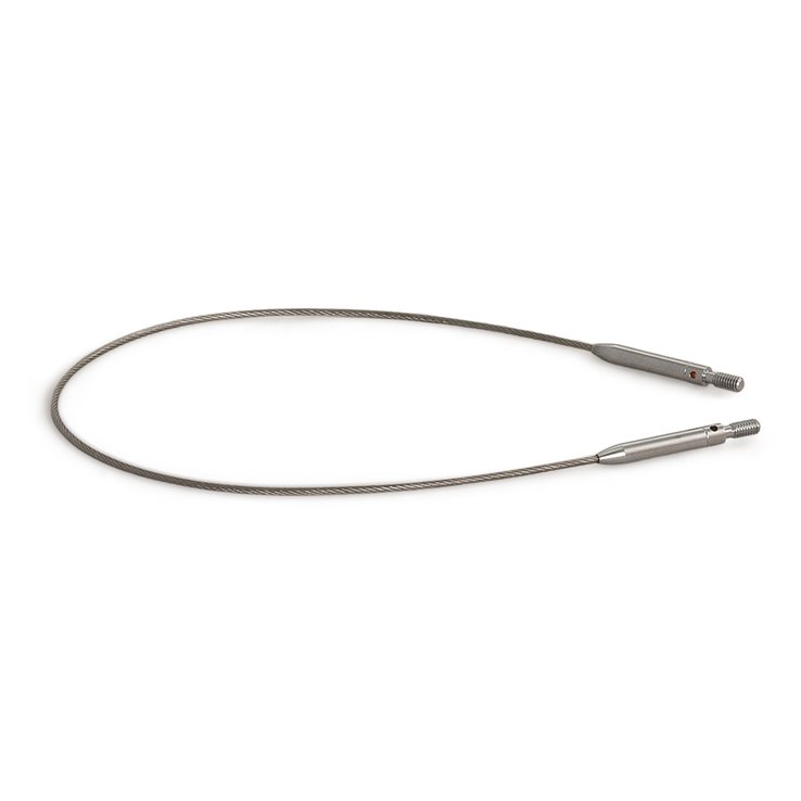 Lana Grossa Nadelseil Vario Edelstahl fein 40cm drehbar