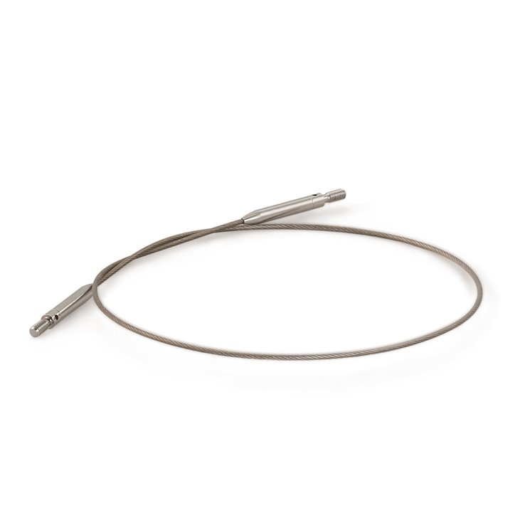 Lana Grossa Nadelseil Vario Edelstahl fein 50cm drehbar