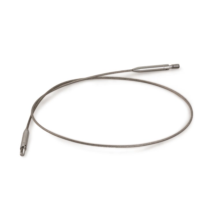 Lana Grossa Nadelseil Vario Edelstahl fein 60cm drehbar
