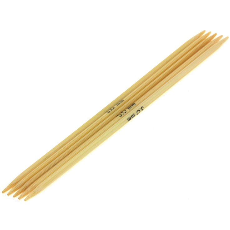 Lana Grossa Strumpfstricknadel Bambus St. 3,0/15cm