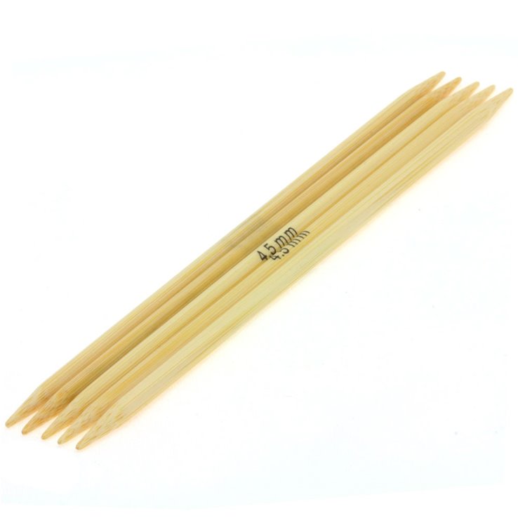 Lana Grossa Strumpfstricknadel Bambus St. 4,5/15cm
