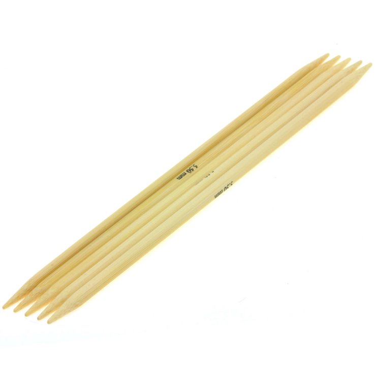Lana Grossa Strumpfstricknadel Bambus St. 5,5/20cm