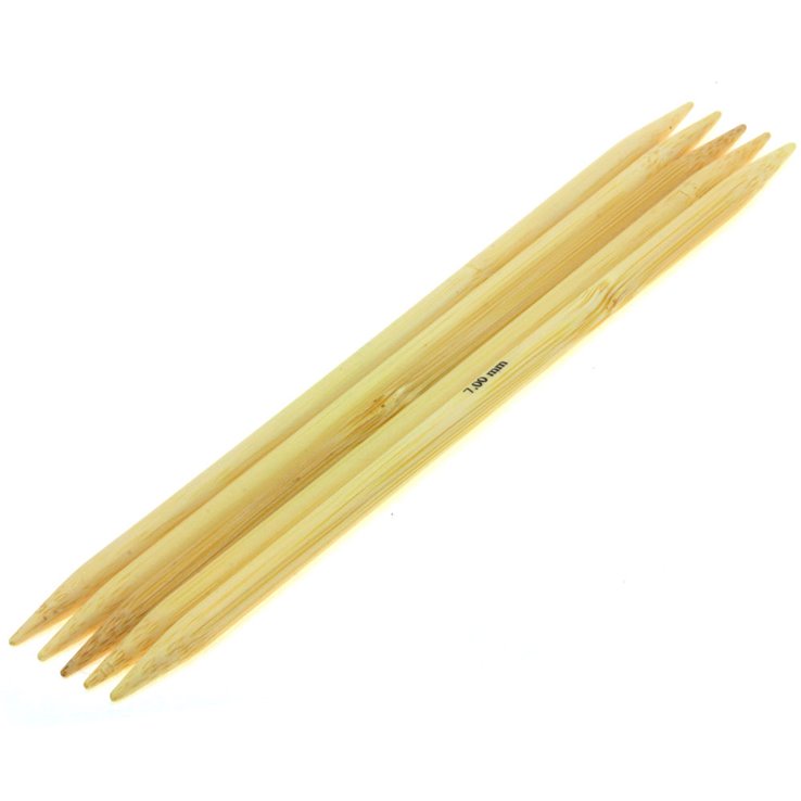 Lana Grossa Strumpfstricknadel Bambus St. 7,0/20cm