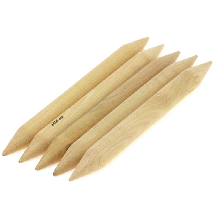 Lana Grossa Nadelspiel Naturholz Big & Easy St.20,0/20cm