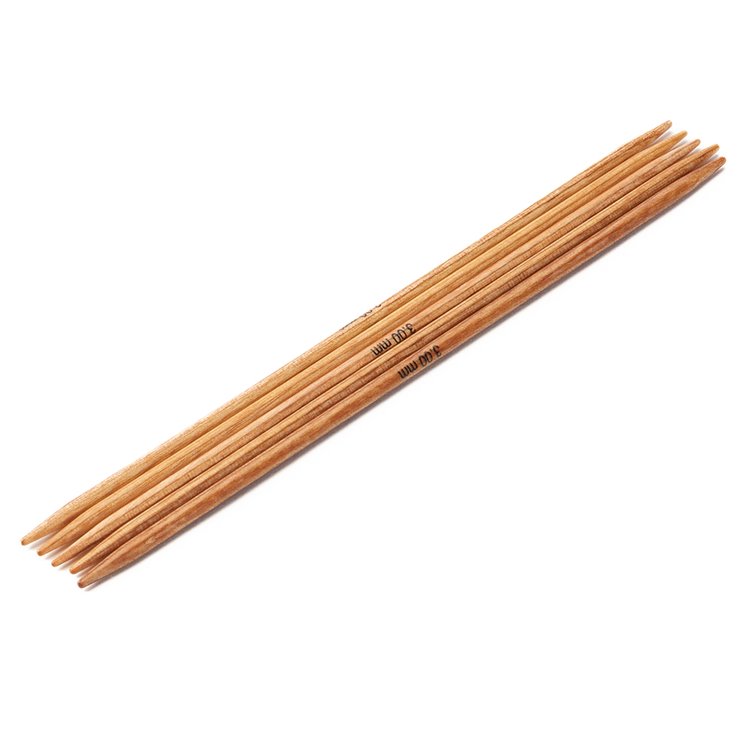 Lana Grossa Strumpfstricknadel Buche (Tanja Steinbach Edition) St. 3,0/15cm