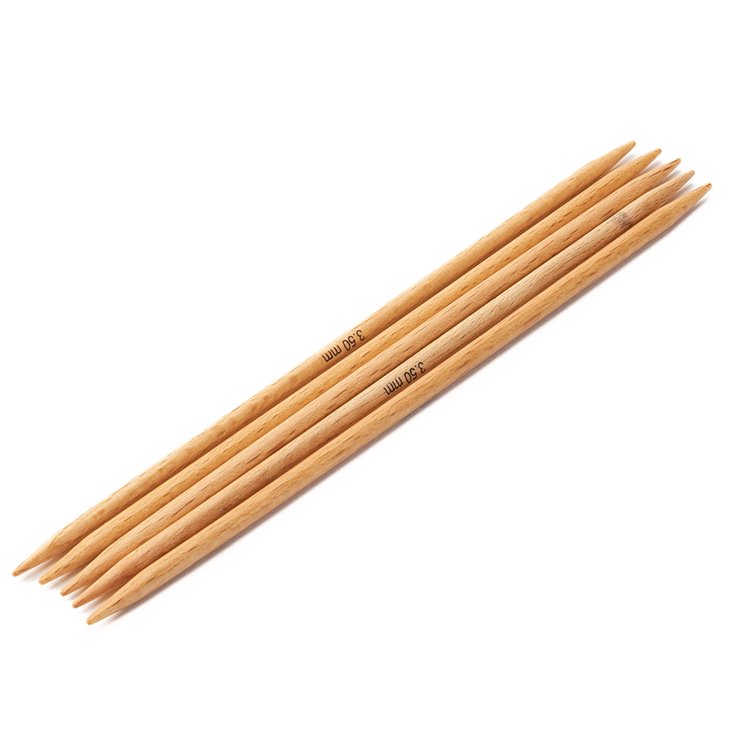 Lana Grossa Strumpfstricknadel Buche (Tanja Steinbach Edition) St. 3,5/15cm