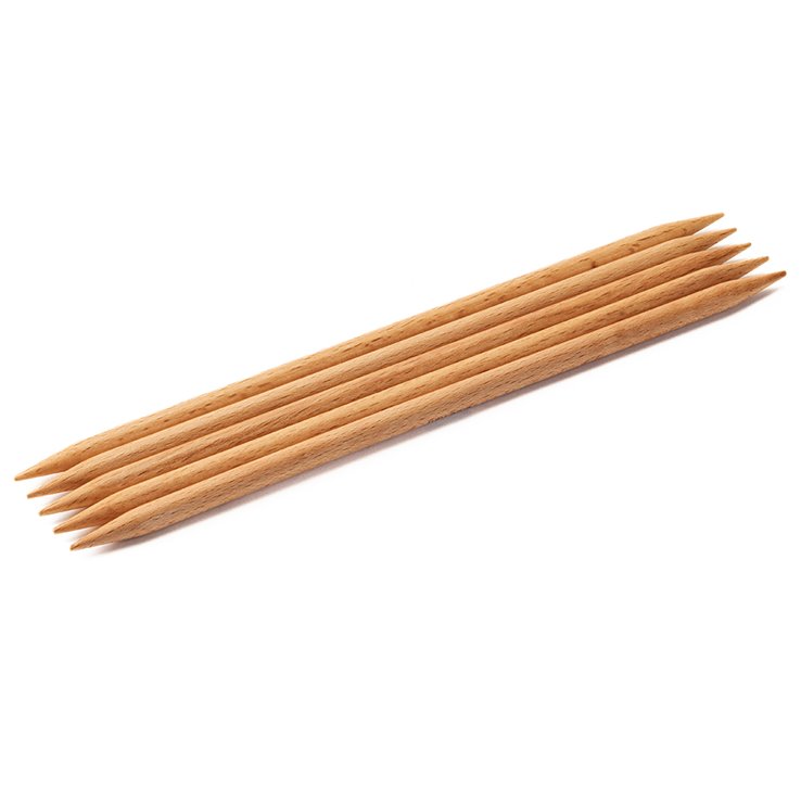 Lana Grossa Strumpfstricknadel Buche (Tanja Steinbach Edition) St. 6,5/20cm