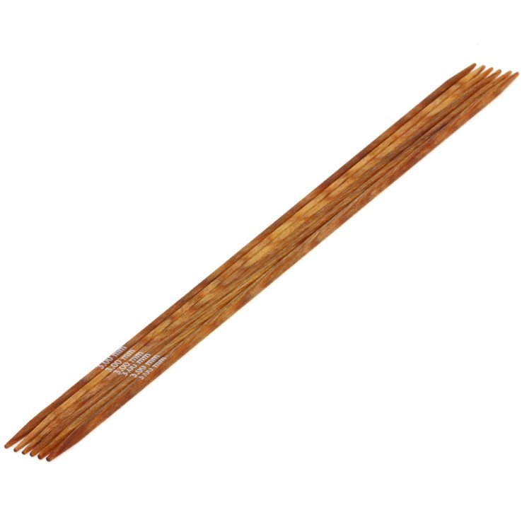 Lana Grossa Strumpfstricknadel Design-Holz Quattro St. 3,0/20cm