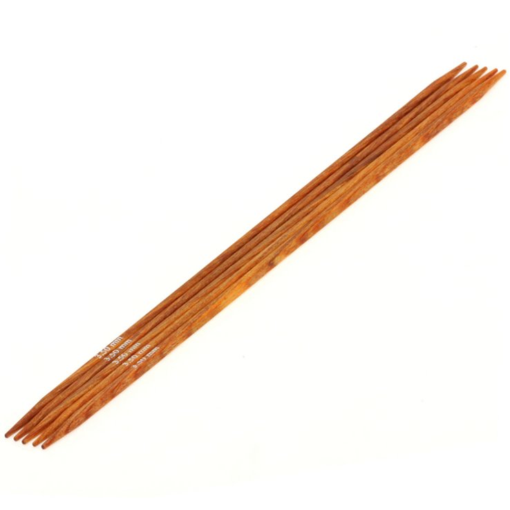 Lana Grossa Strumpfstricknadel Design-Holz Quattro St. 3,5/20cm