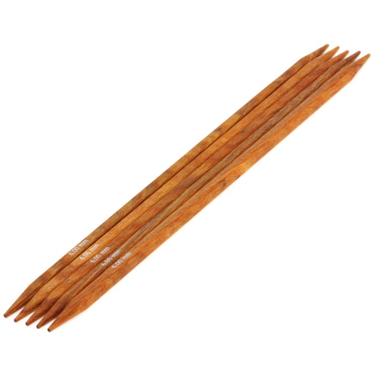 Lana Grossa Nadelspiel Design-Holz Quattro St. 6,0/20cm