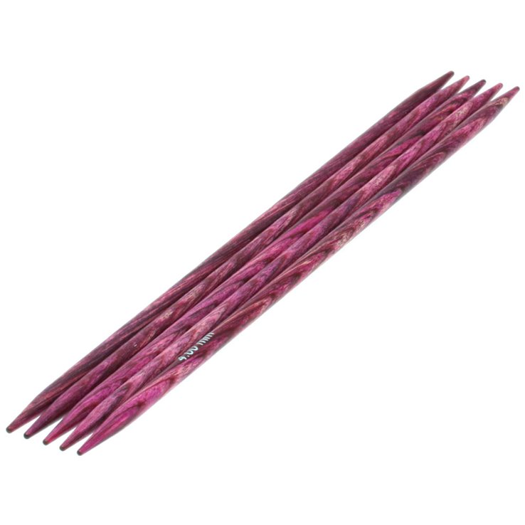 Lana Grossa Strumpfstricknadel Design-Holz Signal St. 4,0/15cm