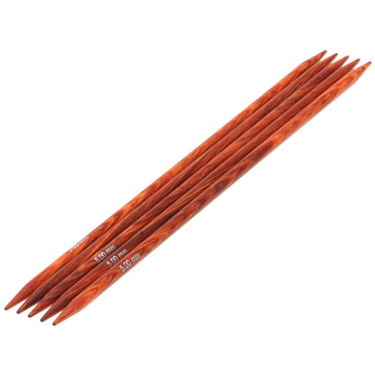 Lana Grossa Strumpfstricknadel Design-Holz Signal St. 5,0/20cm