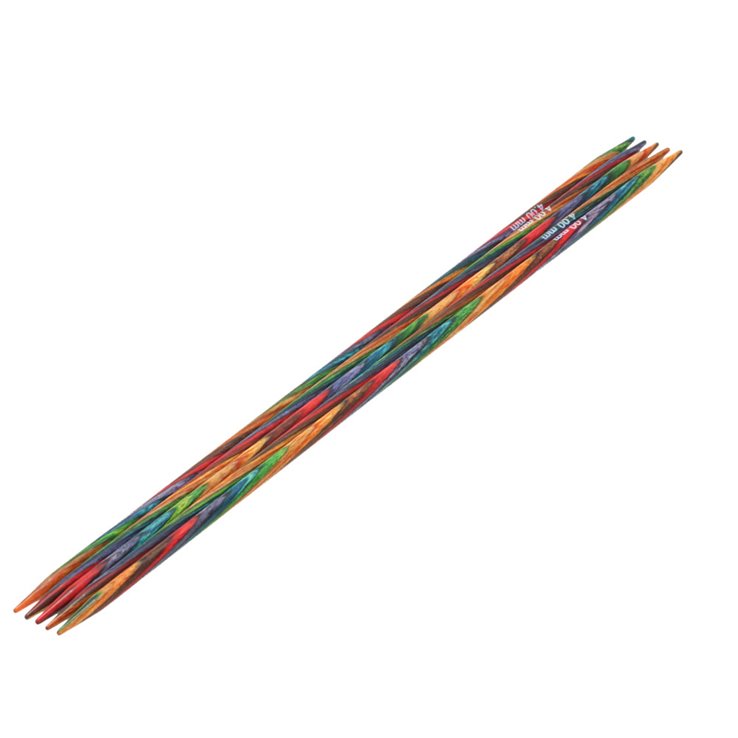 Lana Grossa Strumpfstricknadel Design-Holz Color St. 4,0/20cm