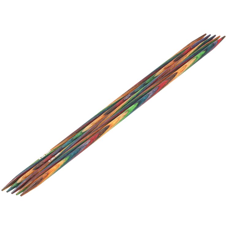 Lana Grossa Strumpfstricknadel Design-Holz Color St. 4,5/20cm