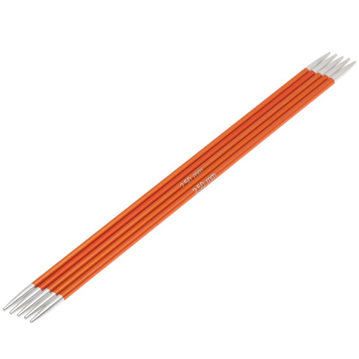 Lana Grossa Strumpfstricknadel Aluminium Rainbow St. 2,5/15cm