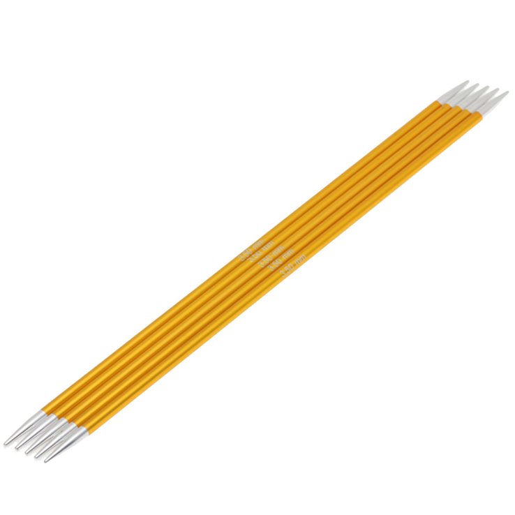 Lana Grossa Strumpfstricknadel Aluminium Rainbow St. 3,5/20cm