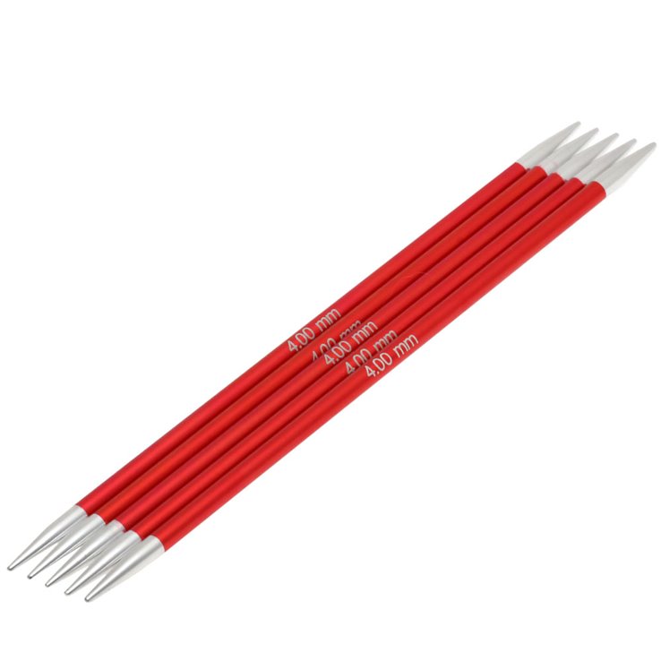 Lana Grossa Strumpfstricknadel Aluminium Rainbow St. 4,0/15cm