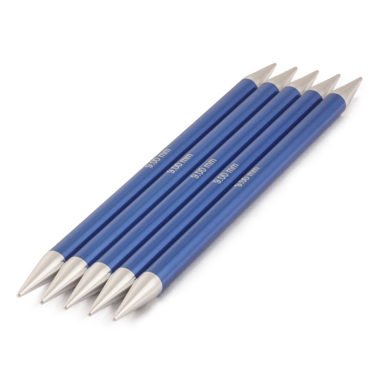 Lana Grossa Strumpfstricknadel Aluminium Rainbow St. 9,0/20cm