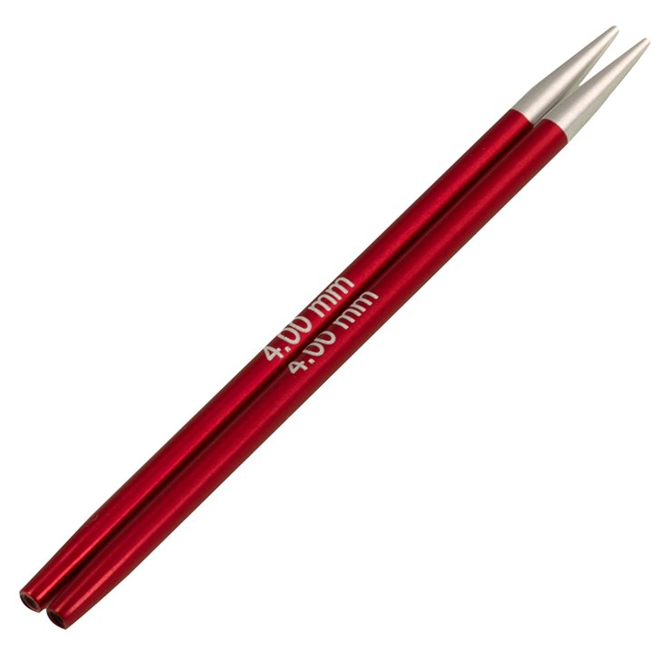 Lana Grossa Nadelspitzen Vario Aluminium Rainbow St. 4,0 kurz
