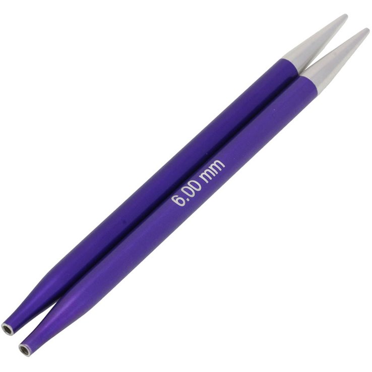 Lana Grossa Nadelspitzen Vario Aluminium Rainbow St. 6,0