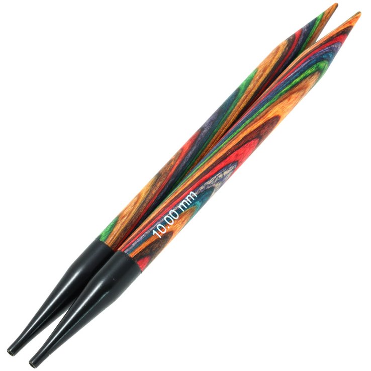 Lana Grossa Nadelspitzen Vario Design-Holz Multicolor St.10,0