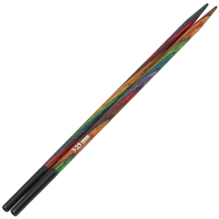 Lana Grossa Nadelspitzen Vario Design-Holz Multicolor St. 3,25