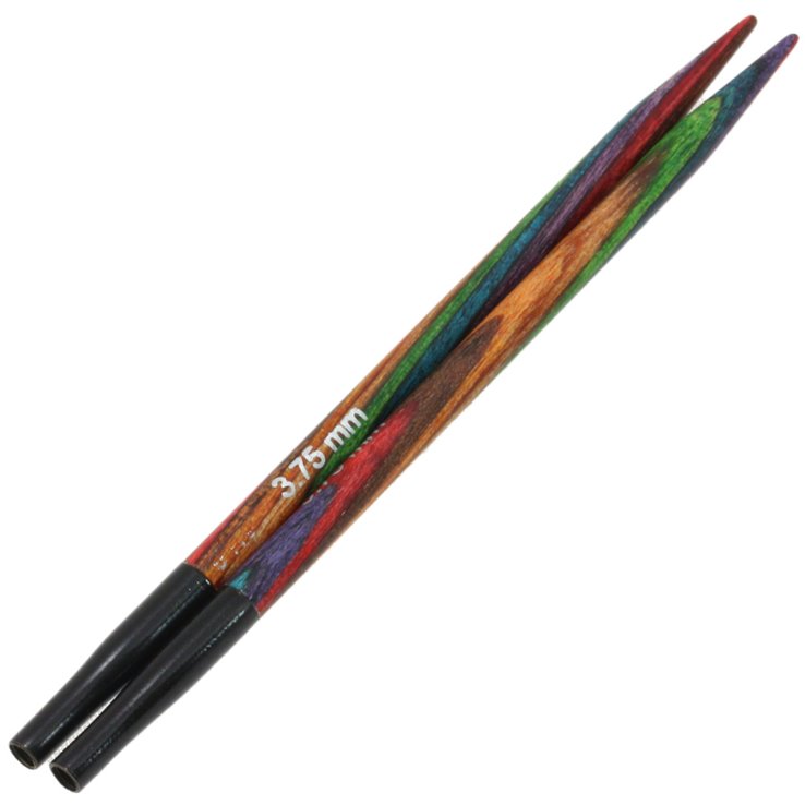 Lana Grossa Nadelspitzen Vario Design-Holz Color St. 3,75 kurz