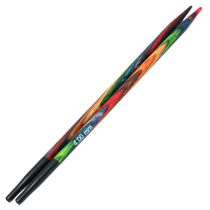 Lana Grossa Nadelspitzen Vario Design-Holz Multicolor St. 4,0