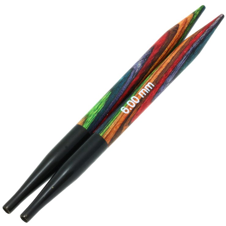 Lana Grossa Nadelspitzen Vario Design-Holz Multicolor St. 6,0