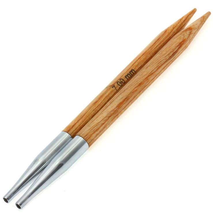 Lana Grossa Nadelspitzen Vario Design-Holz Natur St. 7,0