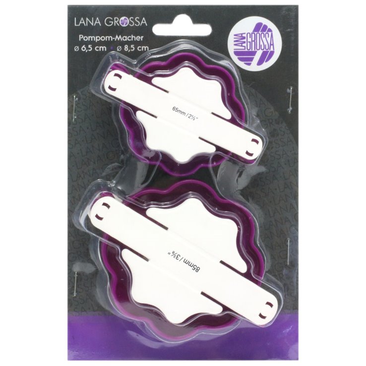 Lana Grossa Pompon-Set groß