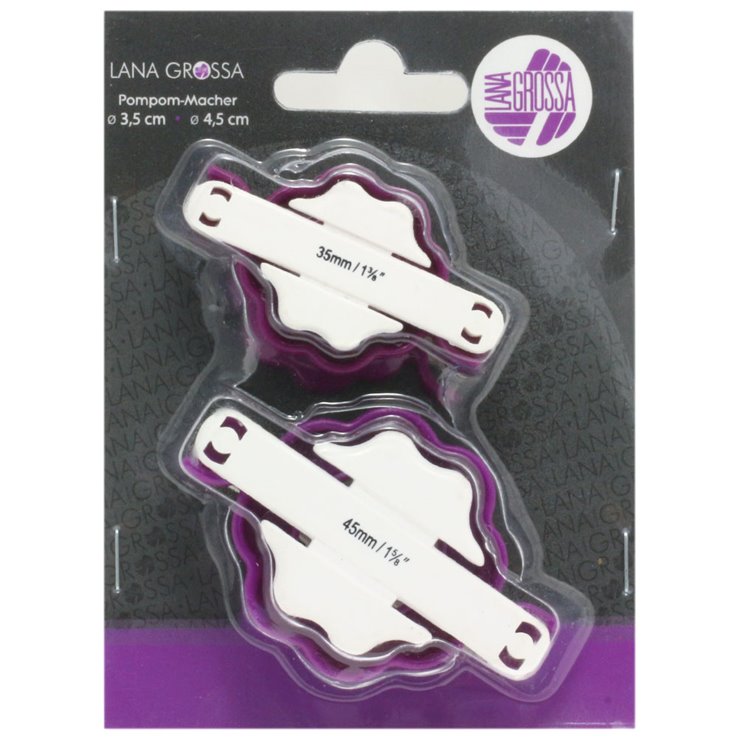 Lana Grossa Pompon-Set klein