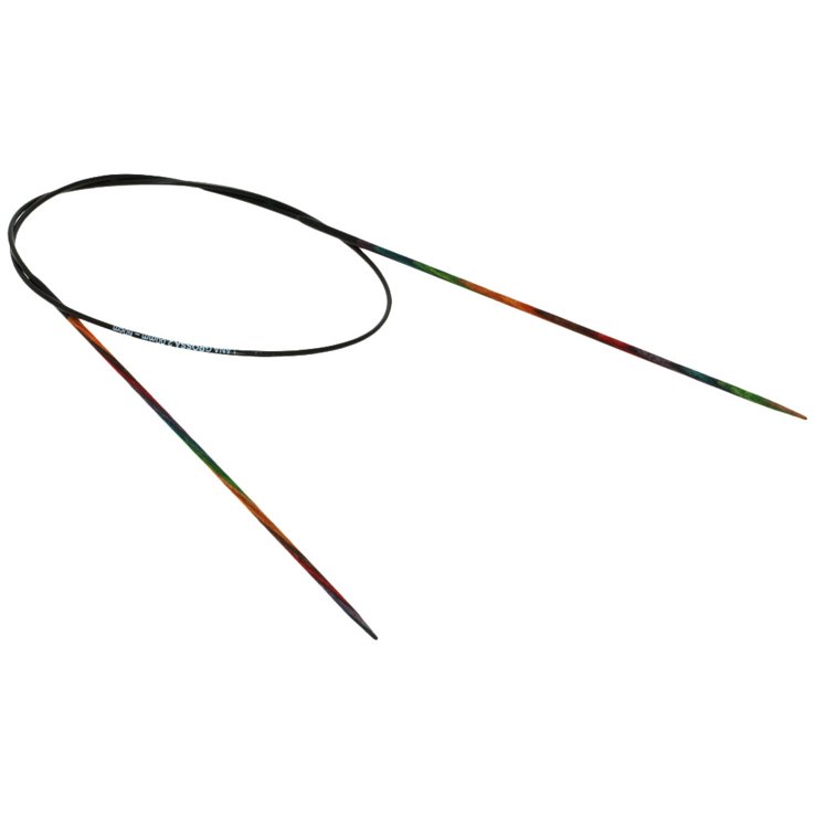 Lana Grossa Rundstricknadel Design-Holz Multicolor St. 2,0/ 60cm