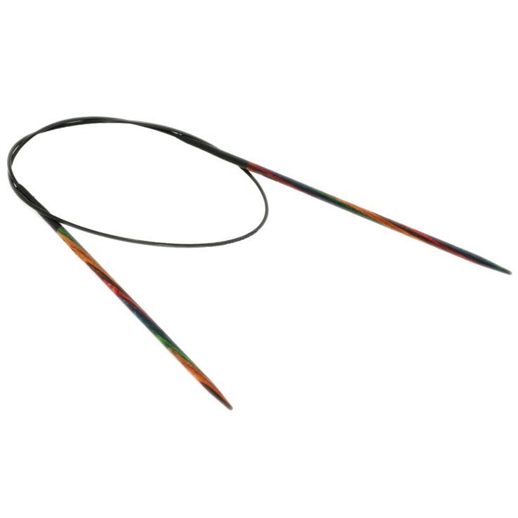 Lana Grossa Rundstricknadel Design-Holz Color St. 3,25/60cm