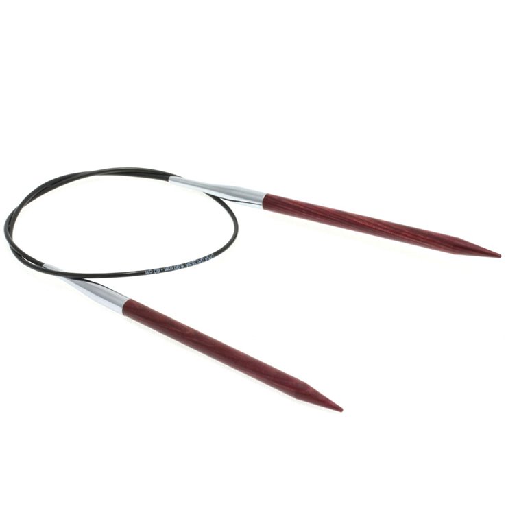Lana Grossa Rundstricknadel Design-Holz Color St. 6,0/60cm