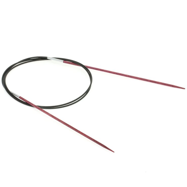 Lana Grossa Rundstricknadel Design-Holz Color St. 2,0/80cm