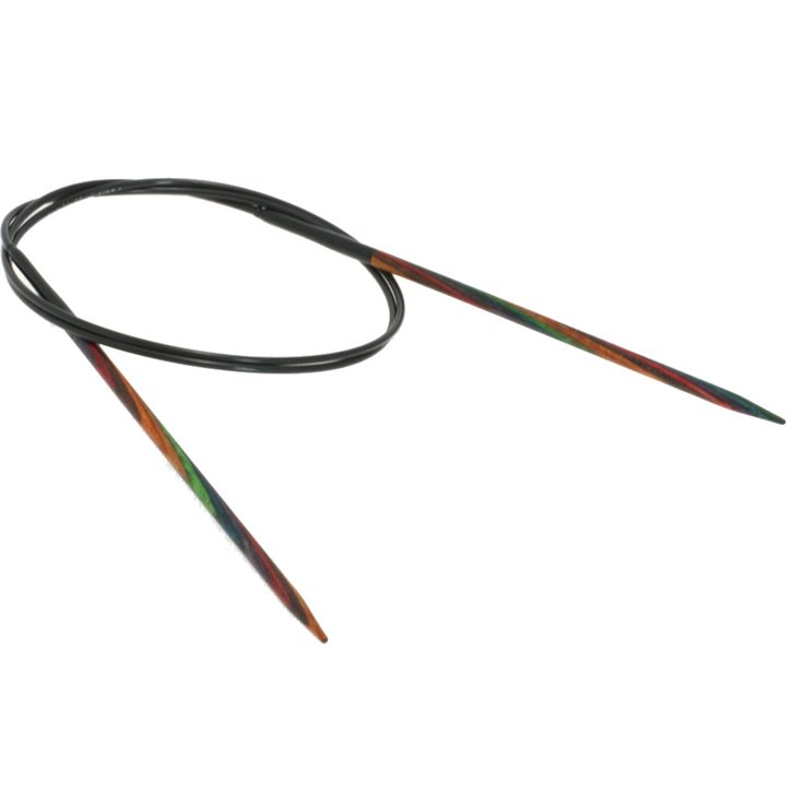Lana Grossa Rundstricknadel Design-Holz Color St. 3,5/80cm