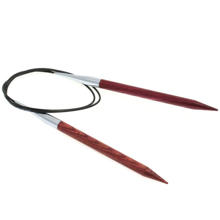 Lana Grossa Rundstricknadel Design-Holz Color St. 8,0/80cm