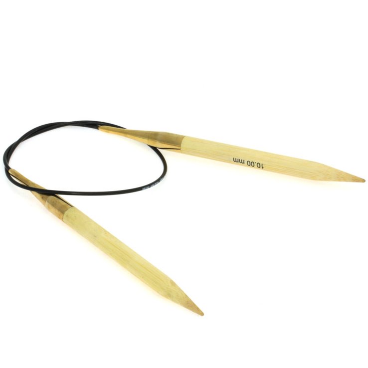 Lana Grossa Rundstricknadel Bambus St.10,0/60cm