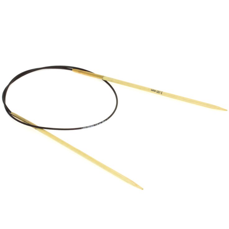 Lana Grossa Rundstricknadel Bambus  St. 3,0/60cm