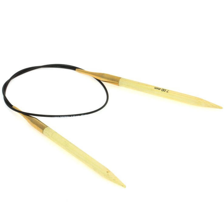Lana Grossa Rundstricknadel Bambus  St. 7,0/60cm