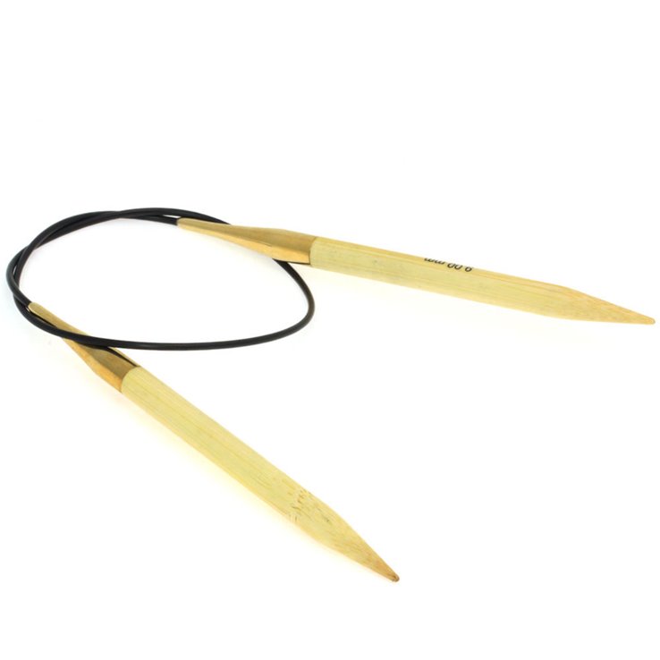 Lana Grossa Rundstricknadel Bambus  St. 9,0/60cm