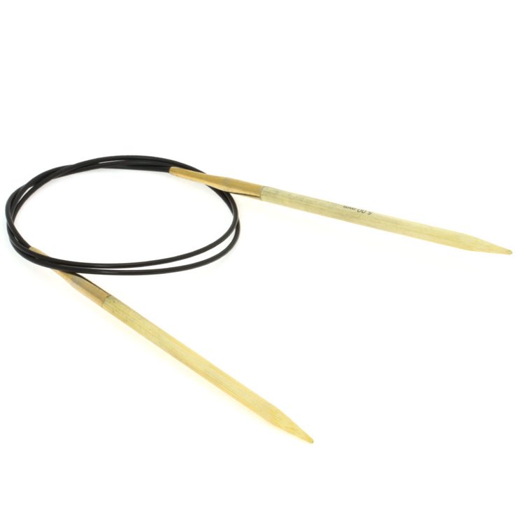 Lana Grossa Rundstricknadel Bambus St. 5,0/80cm
