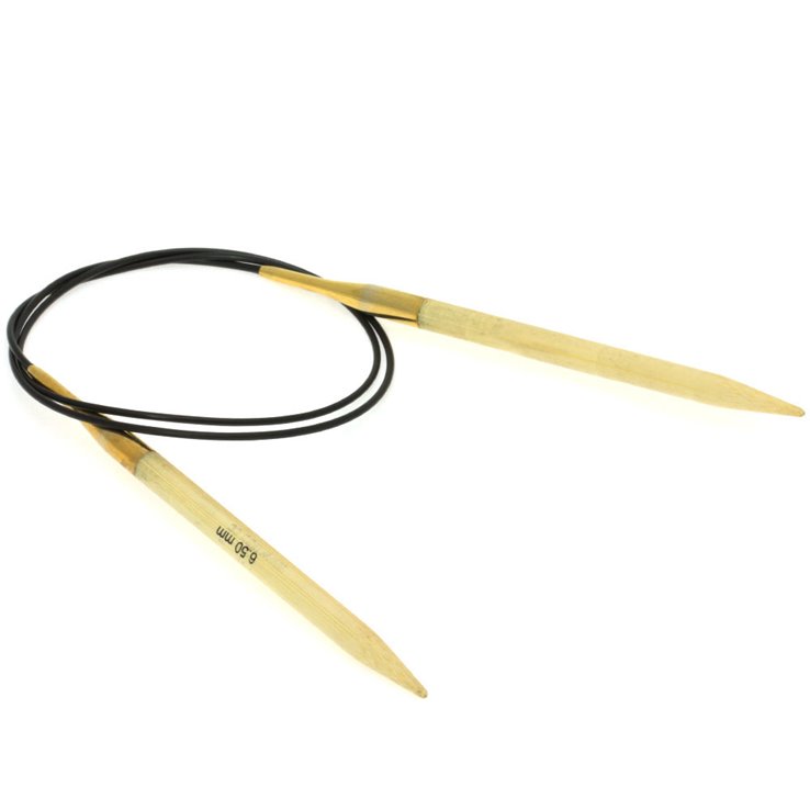 Lana Grossa Rundstricknadel Bambus  St. 6,5/80cm