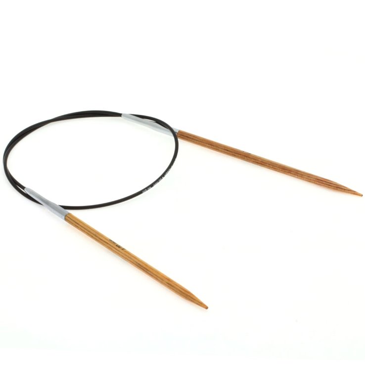 Lana Grossa Rundstricknadel Design-Holz Natur St. 4,0/60cm