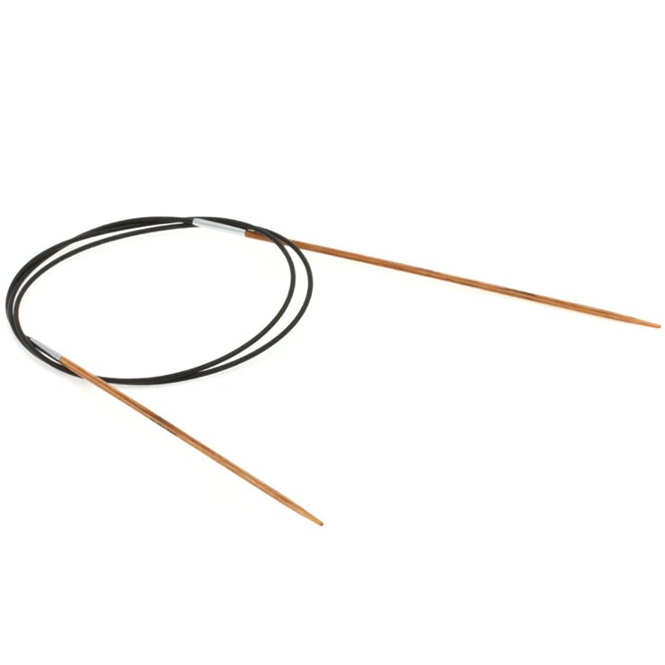 Lana Grossa Rundstricknadel Design-Holz Natur St. 2,0/80cm