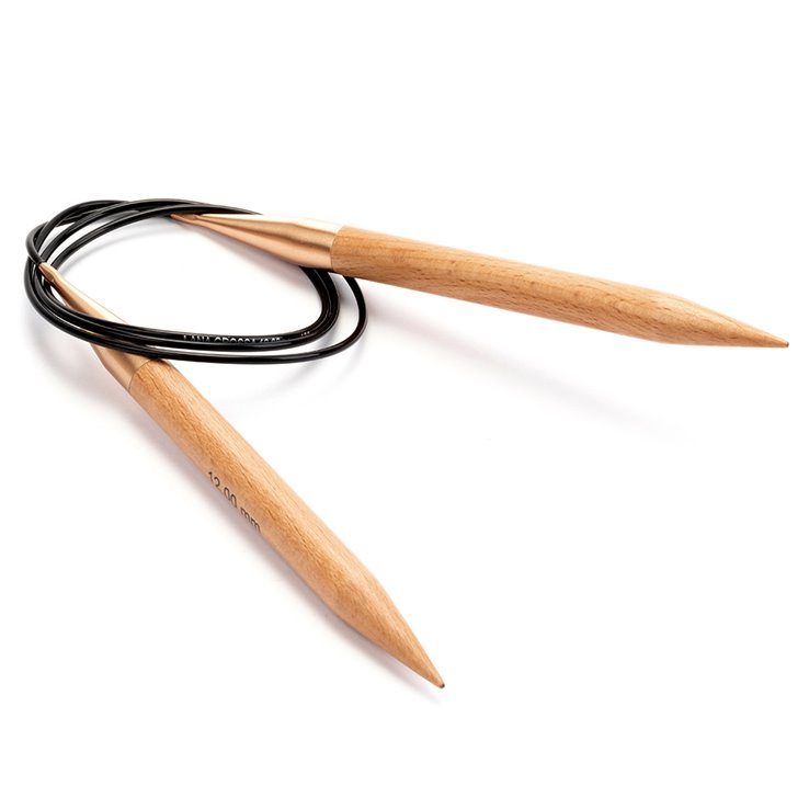 Lana Grossa Rundstricknadel Buche (Tanja Steinbach Edition) St.12,0/100cm